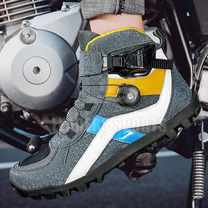 Las Mejores Botas de Motocicleta Impermeables de Cuero, Unisex, de Alta Calidad, con Logotipo Personalizado, MOQ Bajo, Cómodas - Product Image 6
