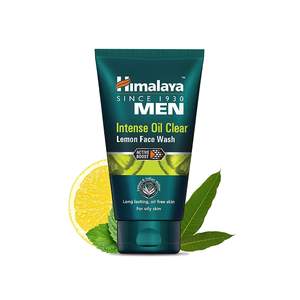 Limpiador Facial Herbal con Limón Intenso para Hombres, 100 ml, Fórmula Orgánica para Piel Grasa, Blanqueador, Limpieza Profunda, con Vitamina C - Product Image 1