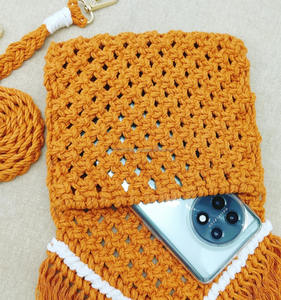 Nouveau fait à la main été plage sacs de paille personnalisé bohème sac à main femmes élégant macramé sac à bandoulière mer herbe plage sacs à bandoulière - Product Image 4