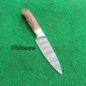 Cuchillo de Chef Profesional de Acero de Damasco Hecho a Mano, Afilado y Ecológico para Cortar Frutas, Personalizable OEM - Product Image 3