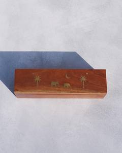 Antique <b>Treasure</b> Storage Chest <b>Box</b> Modern Acacia Wood Tea <b>Box</b> 10 Compartments Multifunction Food Storage Container Lacquer - Product Image 3