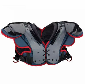 Maillot de football américain à manches courtes, léger, avec protection des épaules, couleurs personnalisables, prix de gros pour adultes - Product Image 4