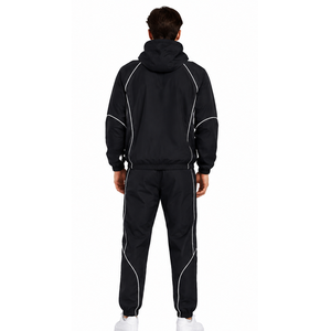 Premium <b>Men</b> Nylon Tracksuit Breathable Outdoor Running <b>Jacket</b> and Pants Custom OEM ODM Activewear Supplier Factory Nylon Suits - Product Image 6