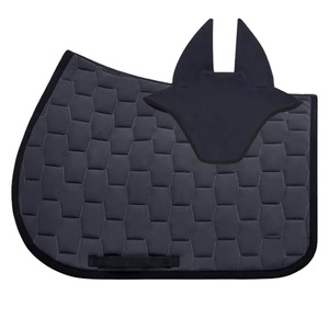 Tapis de selle équestre de conception personnalisée à l'intérieur du tissu polaire Pakistan approvisionnement d'usine couverture de cheval tapis de selle de cheval - Product Image 1