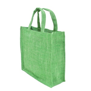 Diseño personalizado exportación calidad yute bolsa de compras con 100% calidad yute Material bolsa de la compra con el precio más bajo de Bangladesh - Product Image 2