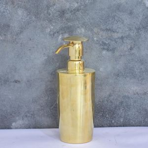 Antique Look Premium Quality Handmade brass Finished Metal <b>Soap</b> <b>Dispenser</b> Hand Cleaner for Bathroom <b>Liquid</b> <b>Soap</b> - Product Image 2