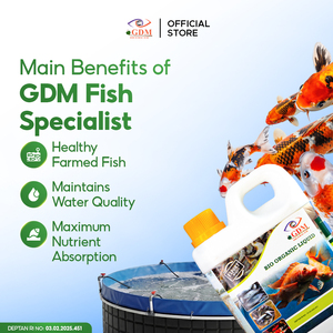 Bio Organic Liquid Probiotics Feed Additive for Fish Farming Water Quality Management Aquaculture Use 1 L - Product Image 4