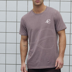 Camiseta de hombre con logo personalizado, mejor precio, camiseta de hombre con color personalizado, hecha en Pakistán - Product Image 3