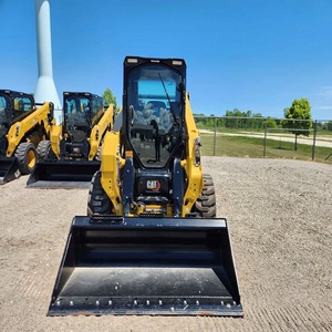 Mini-chargeuse compacte Cat 260 d'occasion pour travaux de terrassement, vente en gros, livraison rapide depuis Shanghai - Product Image 3