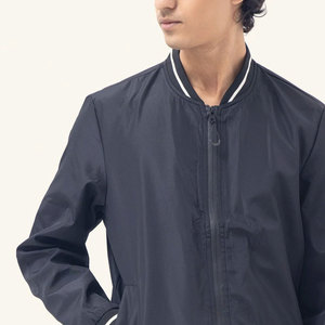 Unique Design Men's Windbreaker Jacket <b>Stand</b> Collar Breathable Eco-Friendly Winter Wear Windbreaker Jacket - Product Image 5