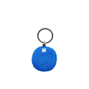 Porte-clés artisanal perlé, cadeau artisanal indien traditionnel unique, motif fruité conçu avec expertise, personnalisable - Product Image 4