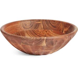 Tazón de Madera de Acacia Ecológico al por Mayor, Juego de Vajilla de Madera Sostenible Minimalista, Tazón Profundo de Madera Natural de Grado Alimenticio en Varios Tamaños - Product Image 6