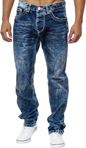 Pantalon en jean pour homme à prix avantageux, grande taille, antibactérien, réversible, confortable et léger - Product Image 6