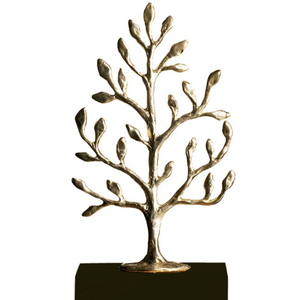 Luxury Bird Design Metal <b>Tree</b> <b>Stand</b> Elegant Silver Finish Organizer for and Decorative Home Office Living Room Decor - Product Image 4
