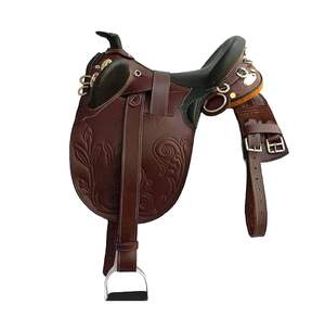 Silla de montar para caballo de cuero premium diseñada para brindar seguridad, comodidad y un rendimiento de equitación excepcional. - Product Image 1