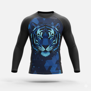 2026 <b>Long</b> <b>Sleeve</b> <b>Compression</b> <b>Shirt</b> Red Camo Rashguard | Spandex/Polyester 240g Quick Dry Moisture Wicking Gym Training Base - Product Image 6