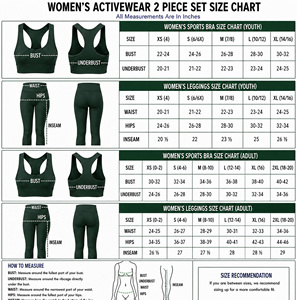 Ensemble de soutien-gorge de sport dos nageur vert foncé et leggings taille haute avec poches pour femme – Tenue de yoga et fitness - Product Image 6