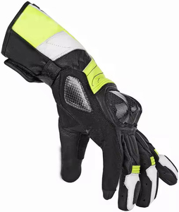 Wholesale Custom Leather Motocross <b>MX</b> Cycling <b>Gloves</b> Full Finger Breathable Sports Bike Racing Grip <b>Gloves</b> - Product Image 5