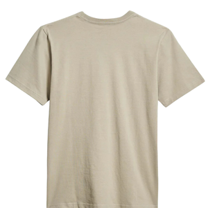 เสื้อยืดผู้ชายไซส์ใหญ่ สีทราย ผ้าฝ้ายพรีเมียม คอกลม แขนสั้น สไตล์ลำลอง โอเวอร์ไซส์ ทนทาน ใส่ได้ทุกวัน สตรีทแวร์ - Product Image 2