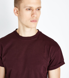 T-shirt en coton 100% pour hommes en gros, logo personnalisé OEM - Product Image 3