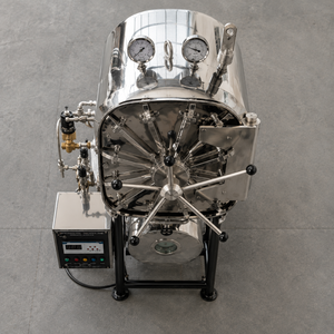 Esterilizador Horizontal de Calor Seco con Panel de Control Digital 110 ° De la C a la 135 ° Función de Temporizador C para Uso en Laboratorio - Product Image 2
