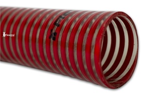 Flexim Tuyau de vin et d'eau en spirale durable renforcé de PVC flexible à haute pression de qualité alimentaire Taille écologique 3/4 "-12" - Product Image 4