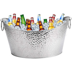 Luxury bar ware premium entertaining tub double wall beverage <b>cooler</b> bottle chilling tub <b>drink</b> <b>cooler</b> party ice tub champagne - Product Image 5