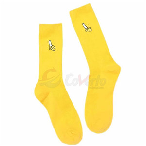 Chaussettes décontractées unies de haute qualité, chaussettes décontractées personnalisées de couleur unie, chaussettes décontractées en coton pour hommes - Product Image 6