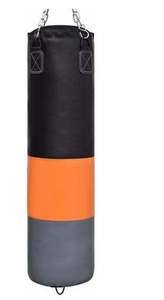 Saco de Boxeo Personalizado con Logotipo, de PVC Resistente y Cuero, con Cadena Ajustable en Altura, Saco de Arena de PU Duradero para Gimnasio, Entrenamiento de MMA - Product Image 5