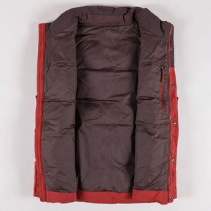 Custom Two Tone Puffer <b>Vest</b> Winter Warm Sleeveless Jacket Color Block Quilted Body Warmer Padded Gilet for Outdoor Casual Wear - Product Image 6