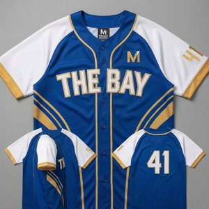 Camiseta de béisbol sublimada al por mayor con gráficos personalizados, colores vibrantes, malla transpirable para clubes y ligas de béisbol - Product Image 1