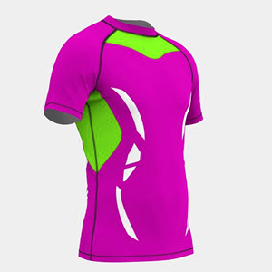 Vente en gros de rashguards pour hommes à manches longues, design personnalisé, polyester/nylon, anti-UV, qualité supérieure 160g, taille adulte, MMA - Product Image 4