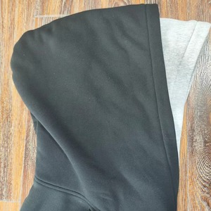 Hoodie personnalisé à double capuche, streetwear vierge, coupe oversize de haute qualité, collection hiver, vente en gros - Product Image 4