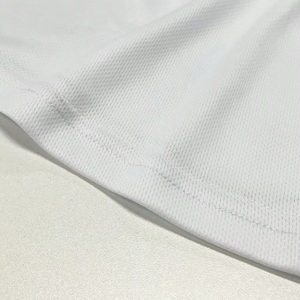 Breathable Quick Dry Custom <b>White</b> Baseball Jersey <b>Button</b> Up Team Shirt Blue Piping Trim OEM ODM Private Label Manufacturer - Product Image 4