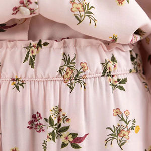 Conjuntos de Pijamas de Satén de Alta Calidad con Estampado Térmico Frontal Personalizado para Damas, Ropa de Dormir al por Mayor, Trajes de Noche - Product Image 4