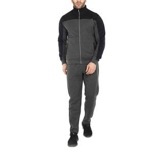 Chándal Deportivo para Hombre de Primera Calidad con Capucha, Diseño de Paneles Bicolor, Estilo Limpio, Paneles en Contraste, Cordón Ajustable, Corte Regular - Product Image 6