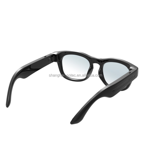Customizable AI Glasses Real-Time Translation Dual Camera Voice Control Magnetic Charging IP64 Waterproof PC Frame for Live