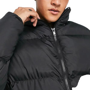 Custom Men Puffer Jacket OEM Factory Winter Warm Quilted Jacket Wholesale Supply High Quality Puffer Jacker With Custom Logo - Product Image 5