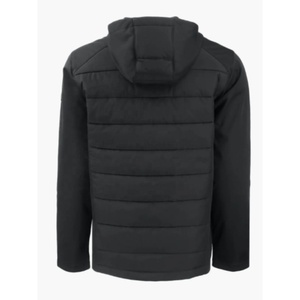 Men Thick Winter Puffer <b>Jacket</b> <b>Hooded</b> Lightweight Outdoor Cold Weather <b>Padded</b> <b>Jacket</b> with Hood Adjustable Custom - Product Image 3