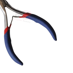 Pinza para Extensiones de Cabello, Herramienta Profesional de Instalación y Remoción para Salón, Pinza de Acero Inoxidable para Cuentas, Pinzas de Estilismo - Product Image 5