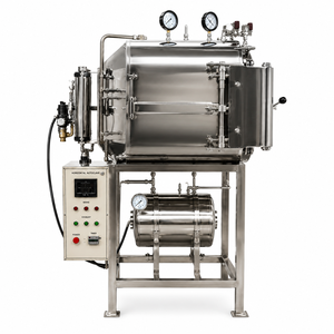 Autoclave Horizontal de 240L, Esterilizador Automático a Vapor, Control PLC, Pantalla LCD, Marca ELS Instruments, 110C-135C, para Laboratorio - Product Image 4