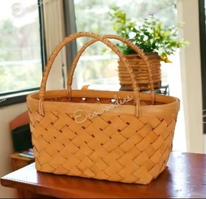 Woman Tote Bag Rattan Woven Straw Water Hyacinth Seagrass Wicker Lady Handbags Summer New Beach Bag Luxury Designer Shoulder Bag - Product Image 4