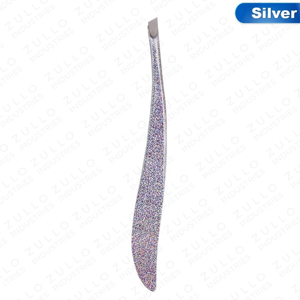5PCS Custom Color Stainless Steel Slant Tip Eyebrow Tweezers Set Beauty <b>Makeup</b> Grooming Precision <b>Tool</b> OEM - Product Image 5