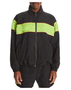 เสื้อแจ็คเก็ตกันลมแฟชั่นลำลองน้ำหนักเบาสำหรับผู้ชาย แบบยาว มีซิปกันลม ไซส์ใหญ่ ระบายอากาศได้ดี - Product Image 3