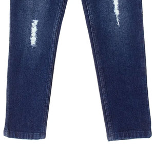 Pantalons en jean en coton pour garçons et filles, vêtements décontractés en denim pour tous les jours, fabricant de vêtements en gros OEM ODM, pantalons de survêtement décontractés pour enfants - Product Image 6