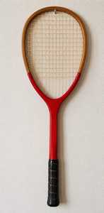 Raquette de badminton en bois unisexe, personnalisable, toutes tailles et couleurs, avec poignée souple antidérapante, filet rigide et logo personnalisé - Product Image 2