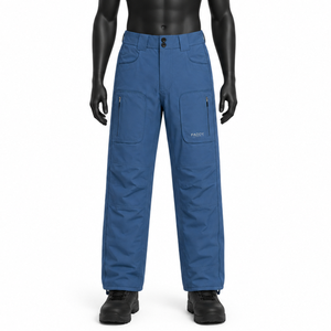 Pantalon de snowboard imperméable pour homme, pantalon de ski isolé pour l'hiver, pantalon cargo coupe-vent pour sports de plein air, pantalon de ski respirant - Product Image 1