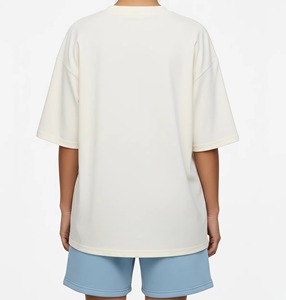 ชุดเสื้อยืดและกางเกงขาสั้นผู้หญิง ผ้าคอตตอนซิลค์สกรีน ย้อมสีแบบไทได ปักโลโก้ เสื้อยืดสั่งทำพิเศษ - Product Image 3