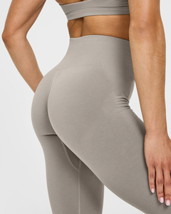 Hot Sale Solid <b>Seamless</b> <b>Legging</b> High Quality Women Soft Lightweight Gym Sets Fitness Yoga <b>Legging</b> Quick Dry Sports Set - Product Image 3