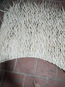 Vietnam 2m Palm Umbrella Natural Palm Leaf Thatch Bamboo Frame for Outdoor Patio Beach Resort Shade Decor - Product Image 4